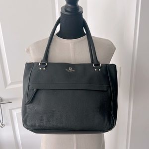Kate Spade Black Pebble Leather Bag